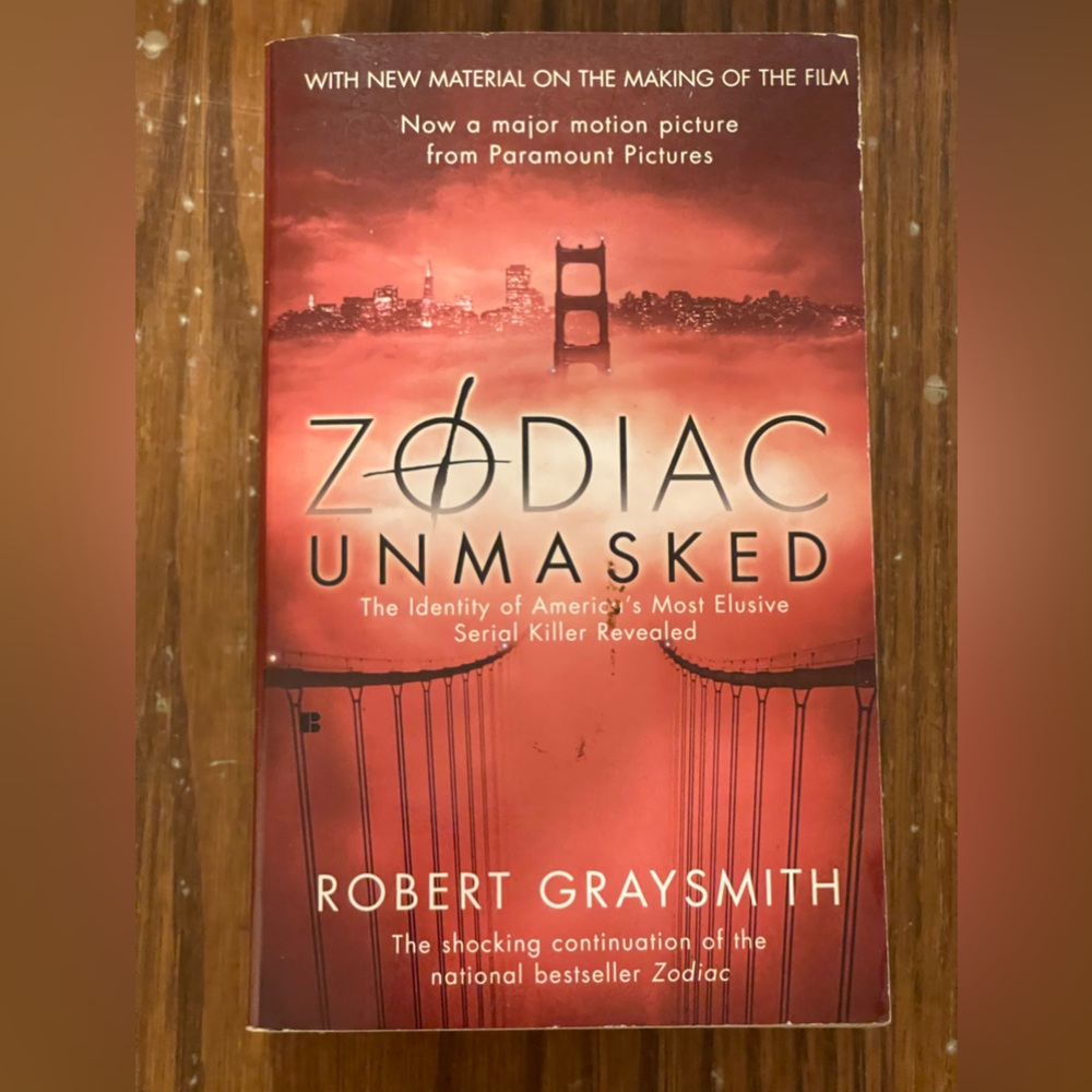 Zodiac unmasked book